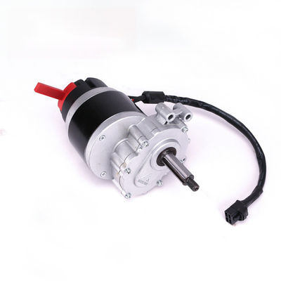 Motore spazzolato a magnete permanente a bassa velocità 250W 24V dell'ingranaggio del riduttore del motore a due fasi della sedia a rotelle
