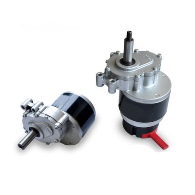 Motore spazzolato a magnete permanente a bassa velocità 250W 24V dell'ingranaggio del riduttore del motore a due fasi della sedia a rotelle