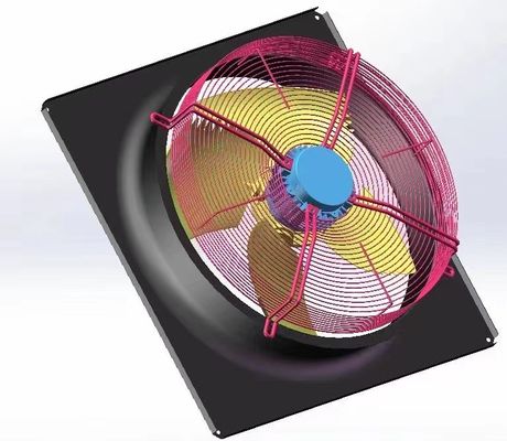 ventola di raffreddamento verticale di ventilazione di 600-900mm CE industriale del fan della grande per il magazzino della serra