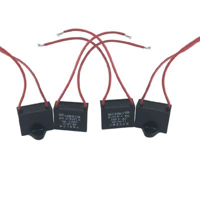 condensatore 250-400VAC protetto contro le esplosioni del motore elettrico 1-10Uf per il ventilatore da soffitto