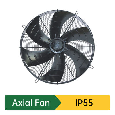 Ventilatore elettrico assiale con livello di rumore di 50-70 dB A e bassi requisiti di manutenzione